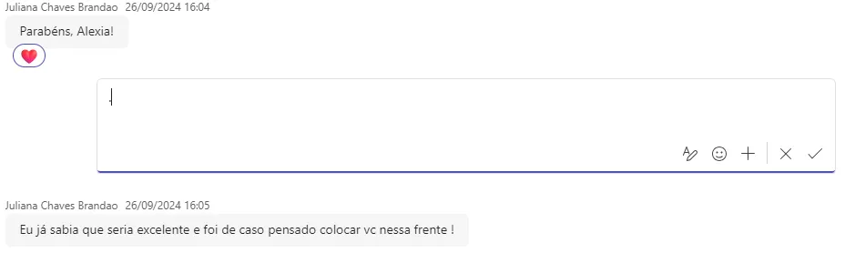 Feedback Positivo - Satisfação com o Trabalho